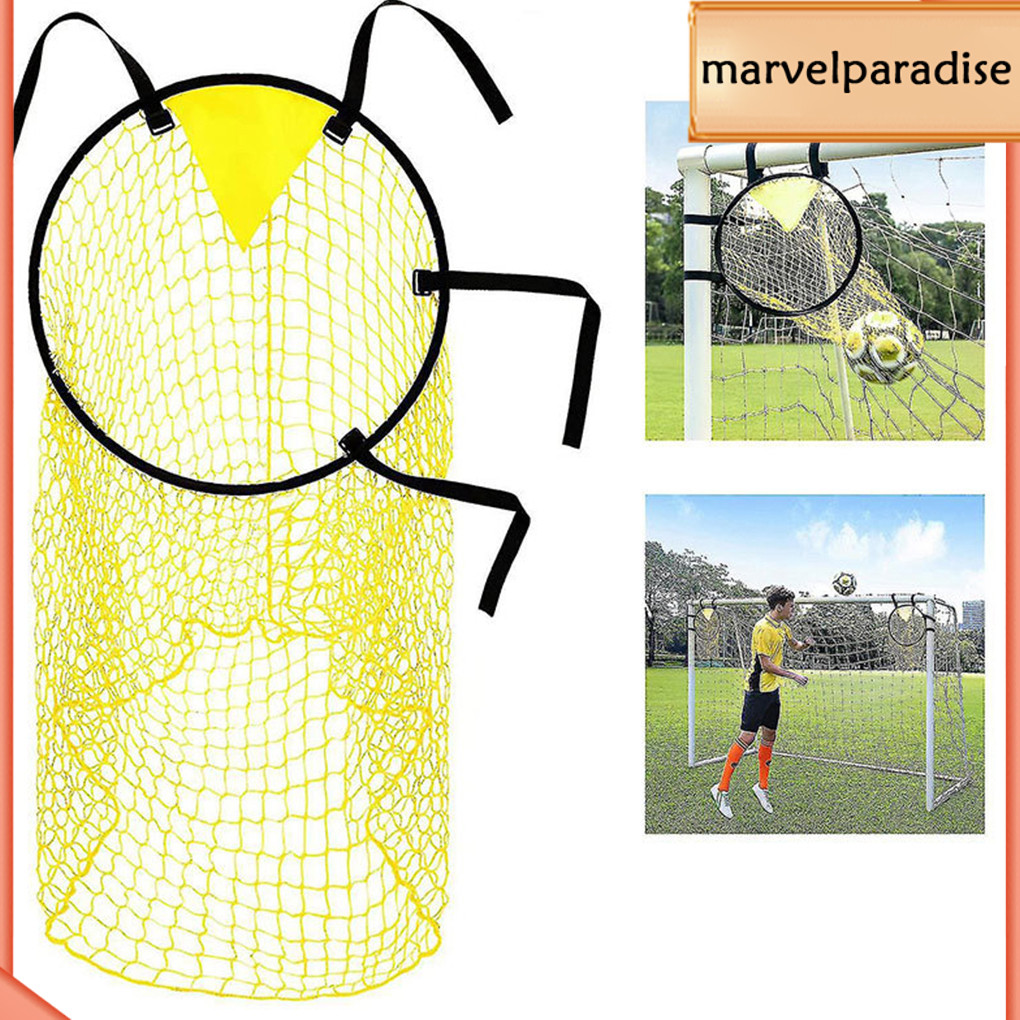 【Mapde】1/2 Soccer Top Bins Target Net Shoot Accuracy With Easyto