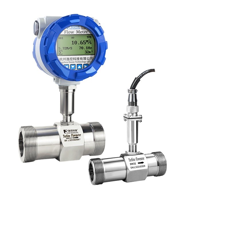 LWGY turbine flowmeter liquid water flow sensor diesel methanol ...