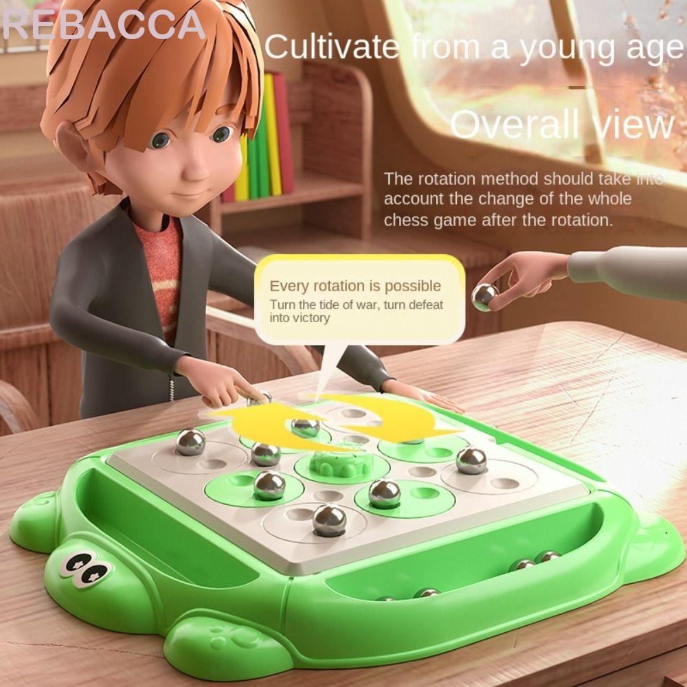 REBACCA Magnetic Chess Game Set, Multiplayer Educational Magnetism ...