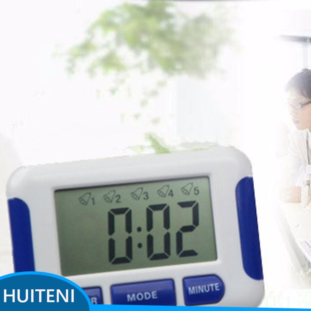 Time Management Made Easy Digital Alarm Clock With 5 Alarms ...