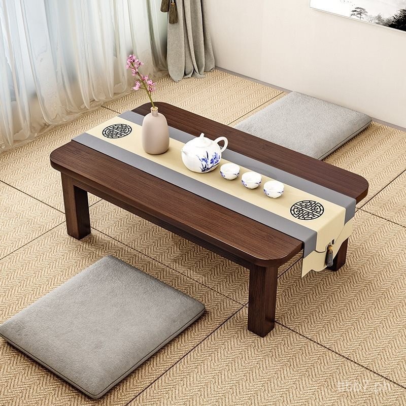 Bay Window Table Bamboo Kang Table Household Solid Wood Tatami Small ...