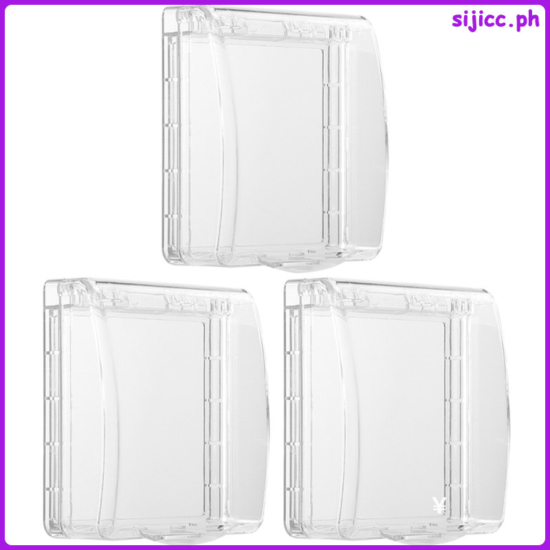 Outlet Receptacle Protector Transparent Wall Panel Outdoor Weatherproof ...