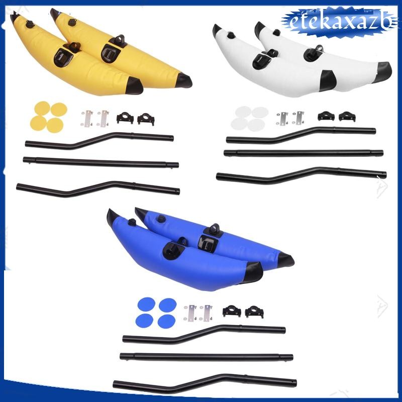 [etekaxazb] Kayak Stabilization System Inflatable Outrigger Float Rods ...