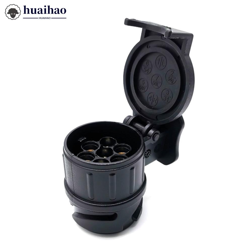 HUAIHAO 12V Towbar Towing Waterproof Plugs Socket Adapter Protect ...