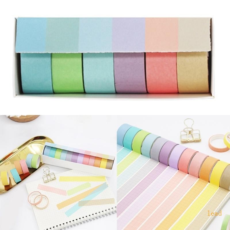 lead Highlighter Tape Marking Sticker Sticky Note Colored Tape ...