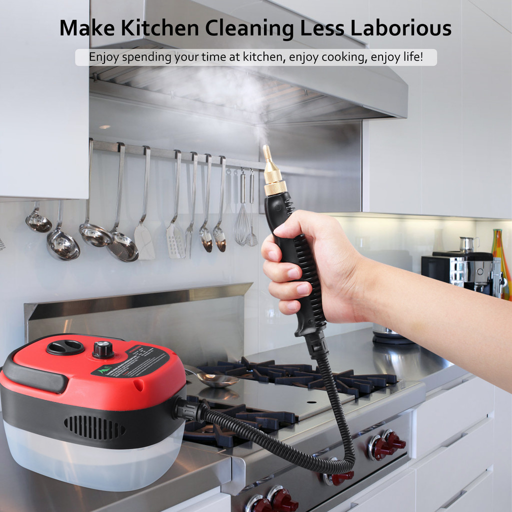 Steam Cleaners, 2500W Portable Handheld High Temperature Pressurized ...