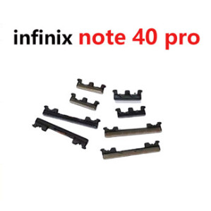 For Infinix Note 40 Pro Power Button + Volume Side Button Key | Shopee ...