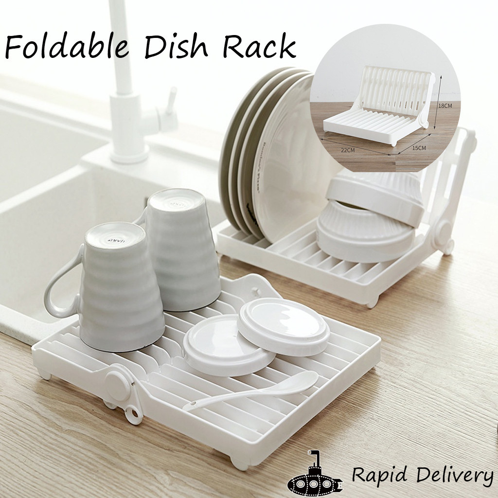 dish rack kitchen organizer plastic - Best Prices and Online Promos ...