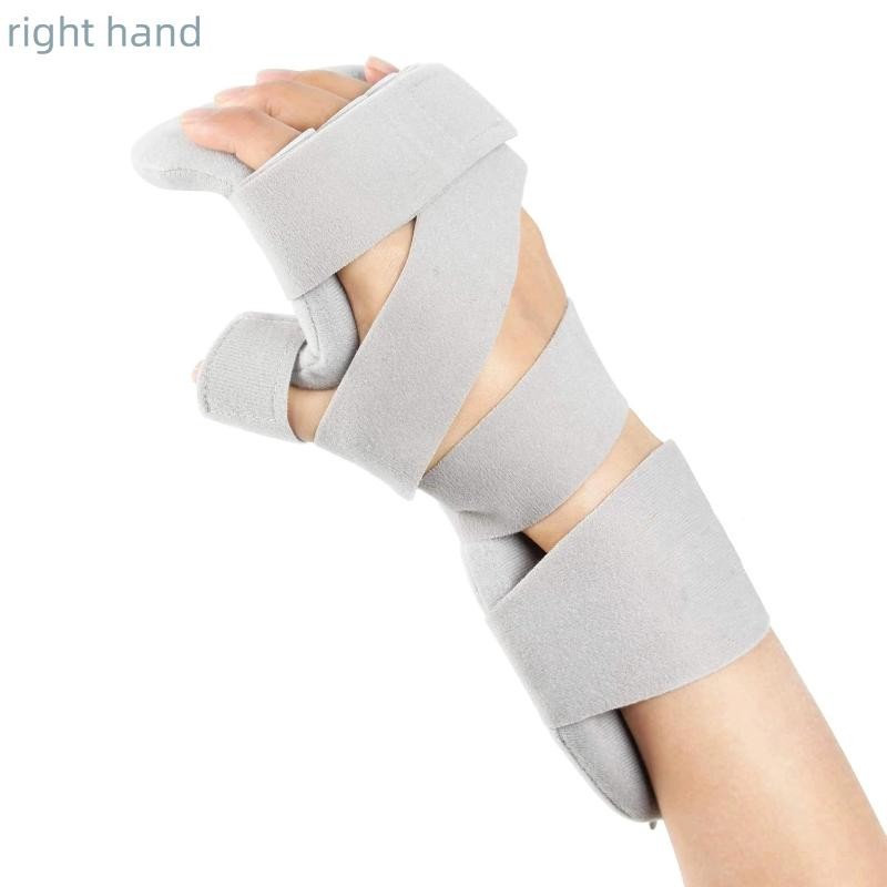 [RT] Stroke Hand Brace Support Adjustable Finger Night Hand Splint ...