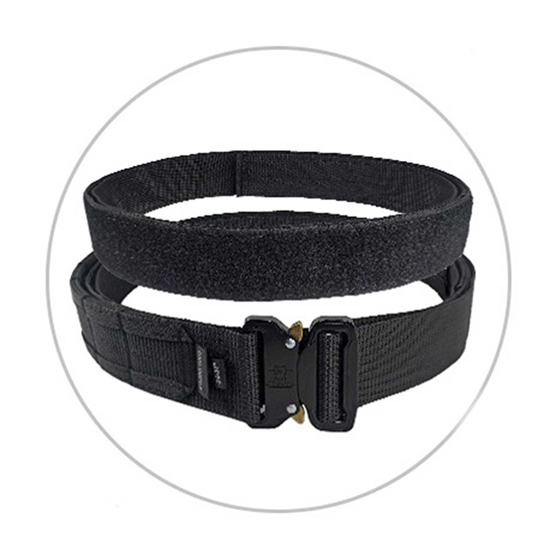 Men'S Tactical Nylon Belt Heavy Duty Molle Quick Release Adjustable ...