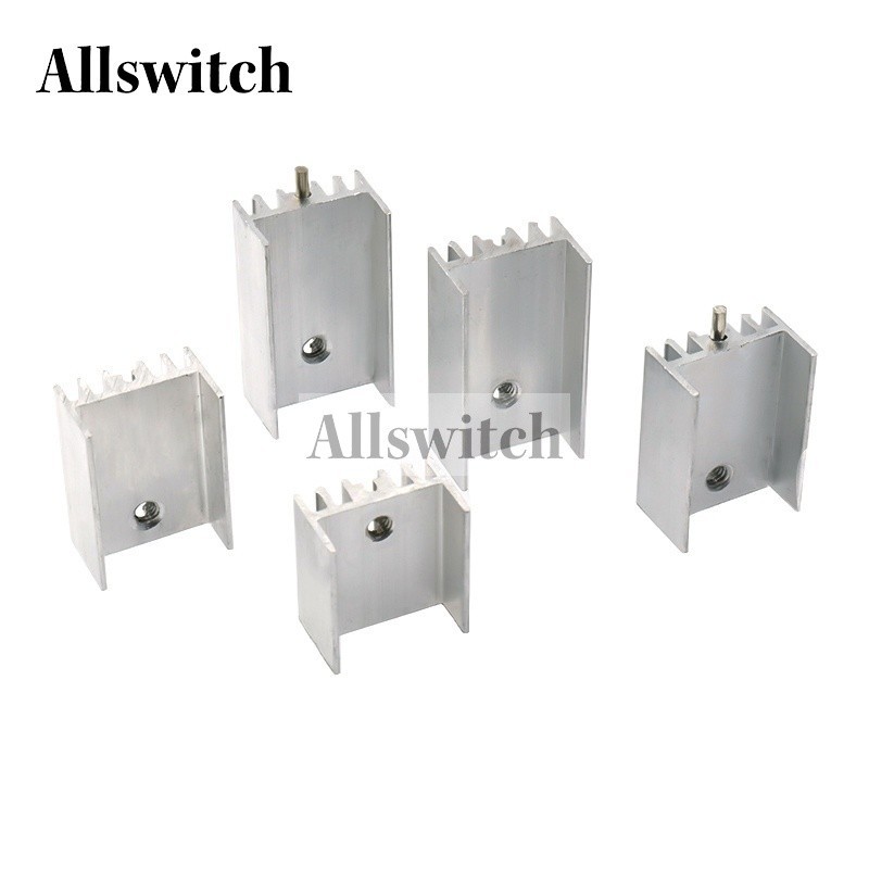 10pcs TO-220 Heatsink Aluminium TO 220 Heat Sink Transistor Radiator ...