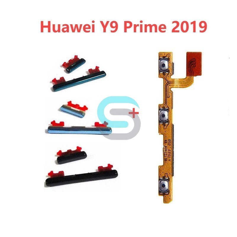 Volume Button Power Switch On Off Button Flex Cable For Huawei Y Prime