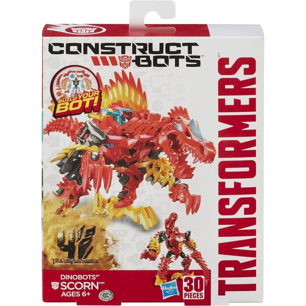 Transformers Age of Extinction Construct-Bots Dinobots Scorn Buildable ...