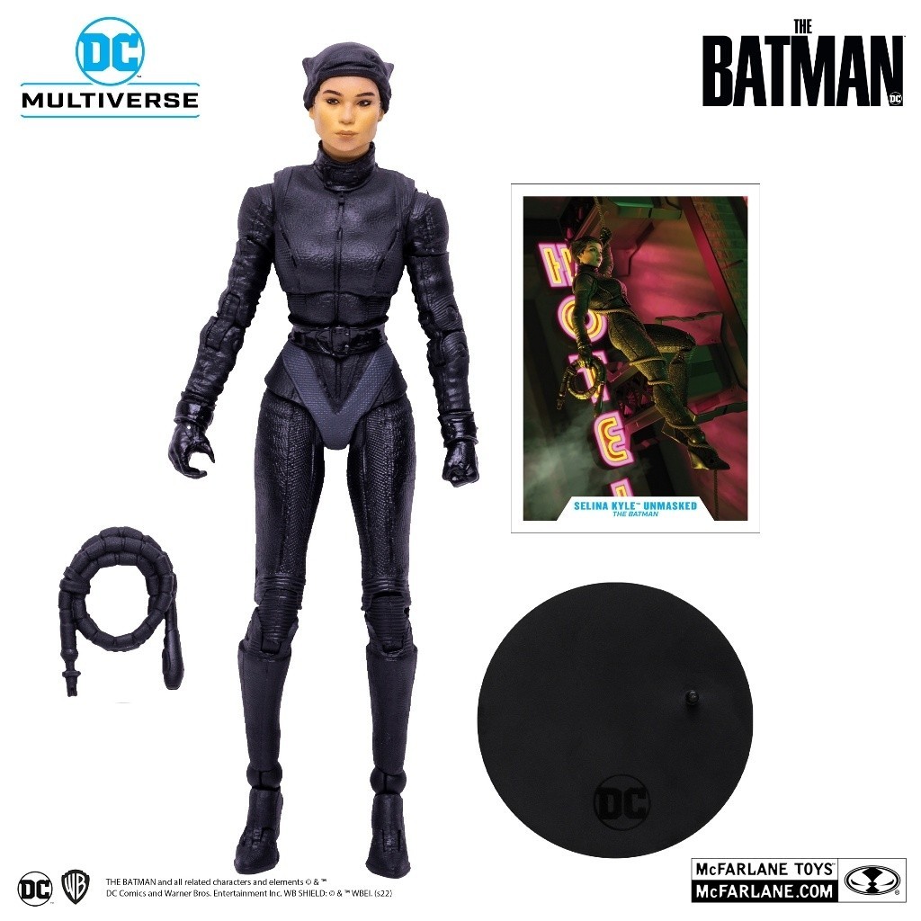 McFarlane Toys New Batman Movie The Riddler Catwoman Unmasked Variant ...
