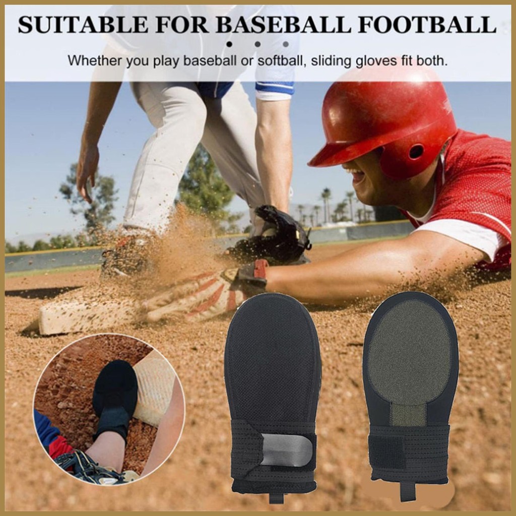Youth Baseball Sliding Mitt Breathable Softball Gloves Baseball Sliding ...