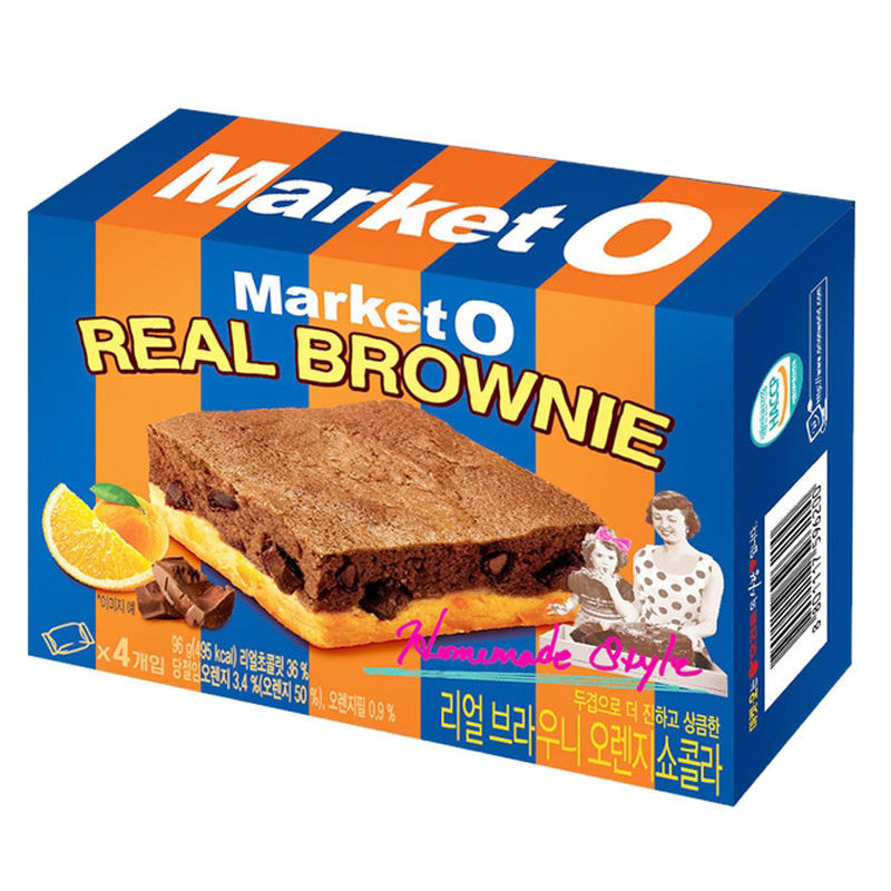 Korea Imported Market O Orion Brownie Cake Chocolate Flavor Pastry