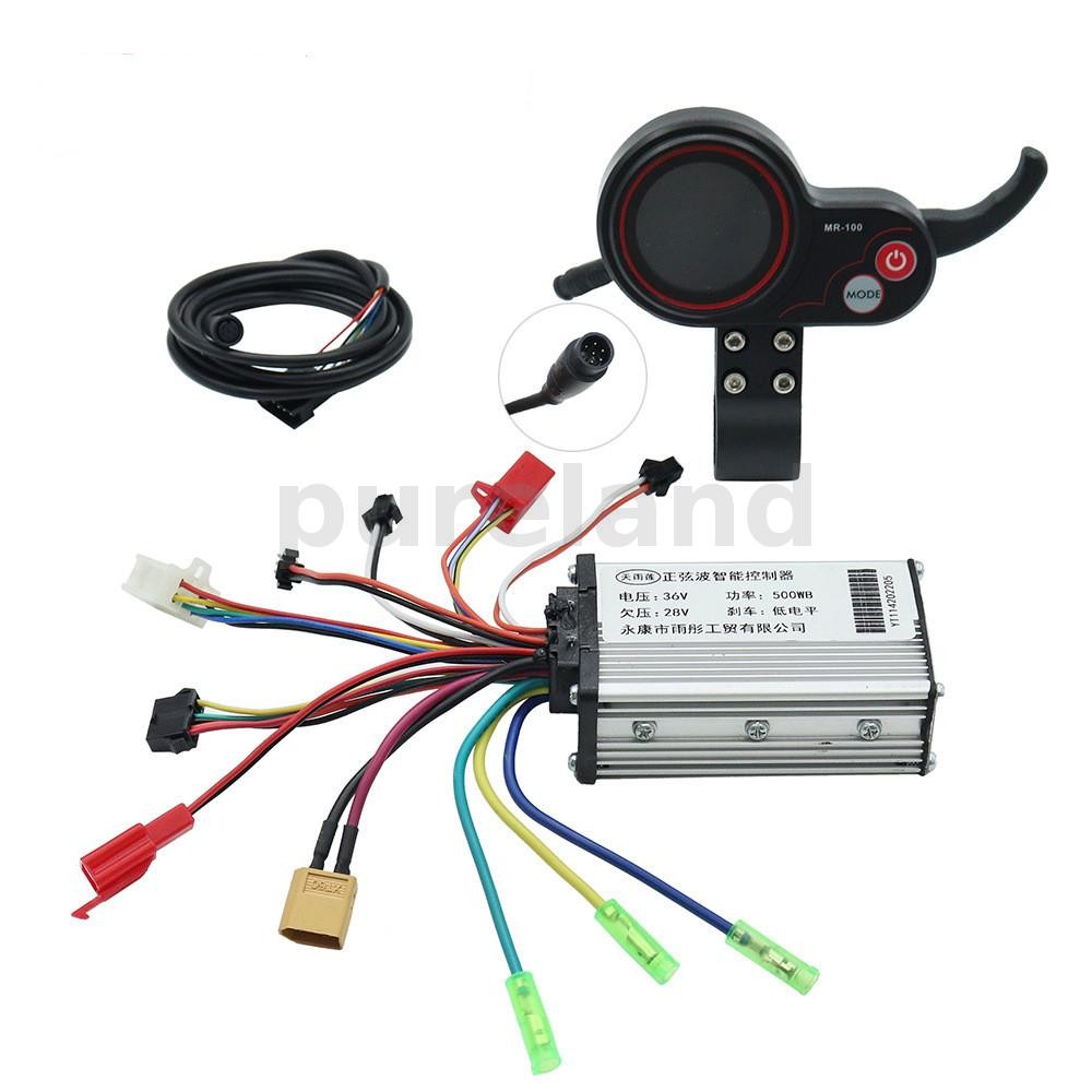 48V 500W Controller Kugoo M4 Electric Scooter Accessories MR-100 LCD ...