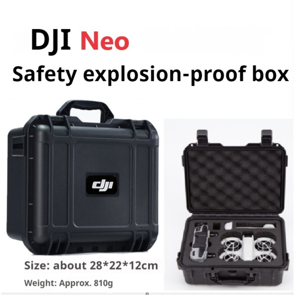 For Dji Neo Drone Safety Explosion Proof Box Neo Handheld Airplane