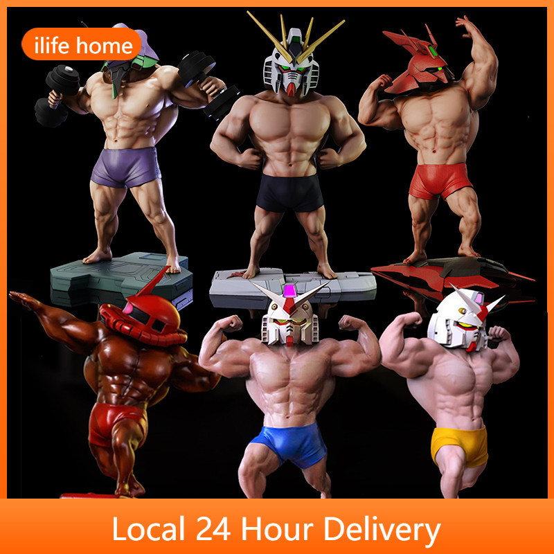 Shipping from Manila GUNDAM Fitness Muscle Bodybuilding Light Cosplay ...