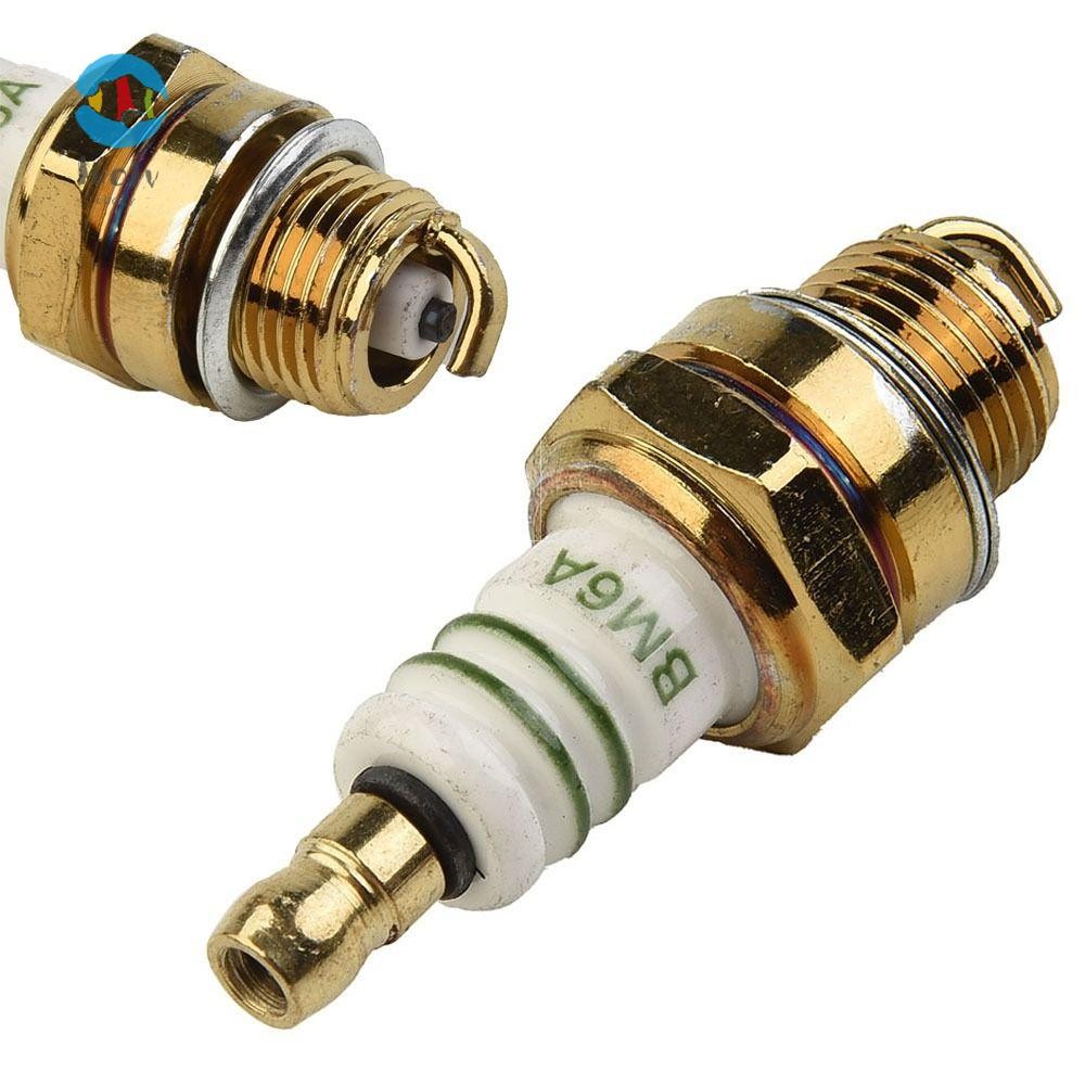 LUOLUVO Mower Spark Plug, BM6A Universal Sparking Plug, Replacement