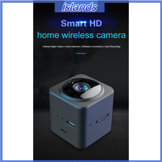 【IS】 As02 Square Hd Mini Wifi Ip Camera 1080p Wireless Security ...