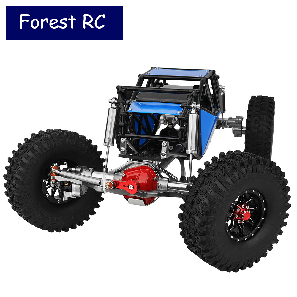 Metal DIY 1/10 RC Simulation Climbing Crawler Frame With SCX10 I Portal ...