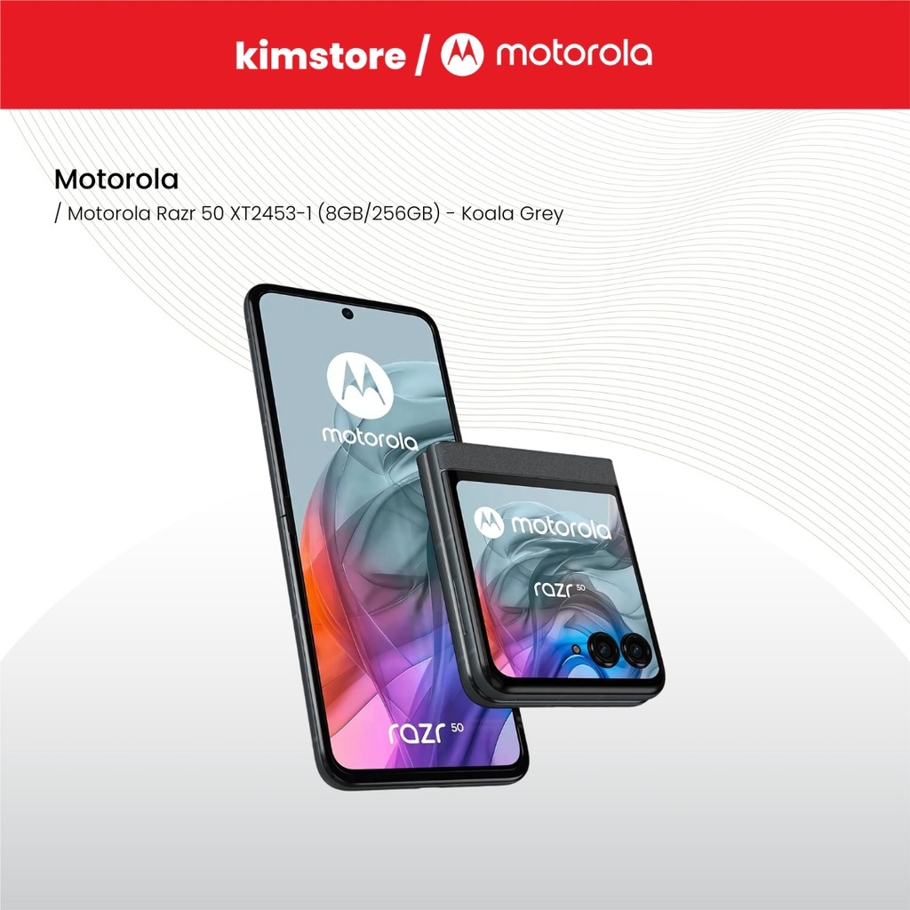 Motorola Razr 2024 256GB Grigio XT2453-5 (Bloccato Cricket) - Ottime Condizioni