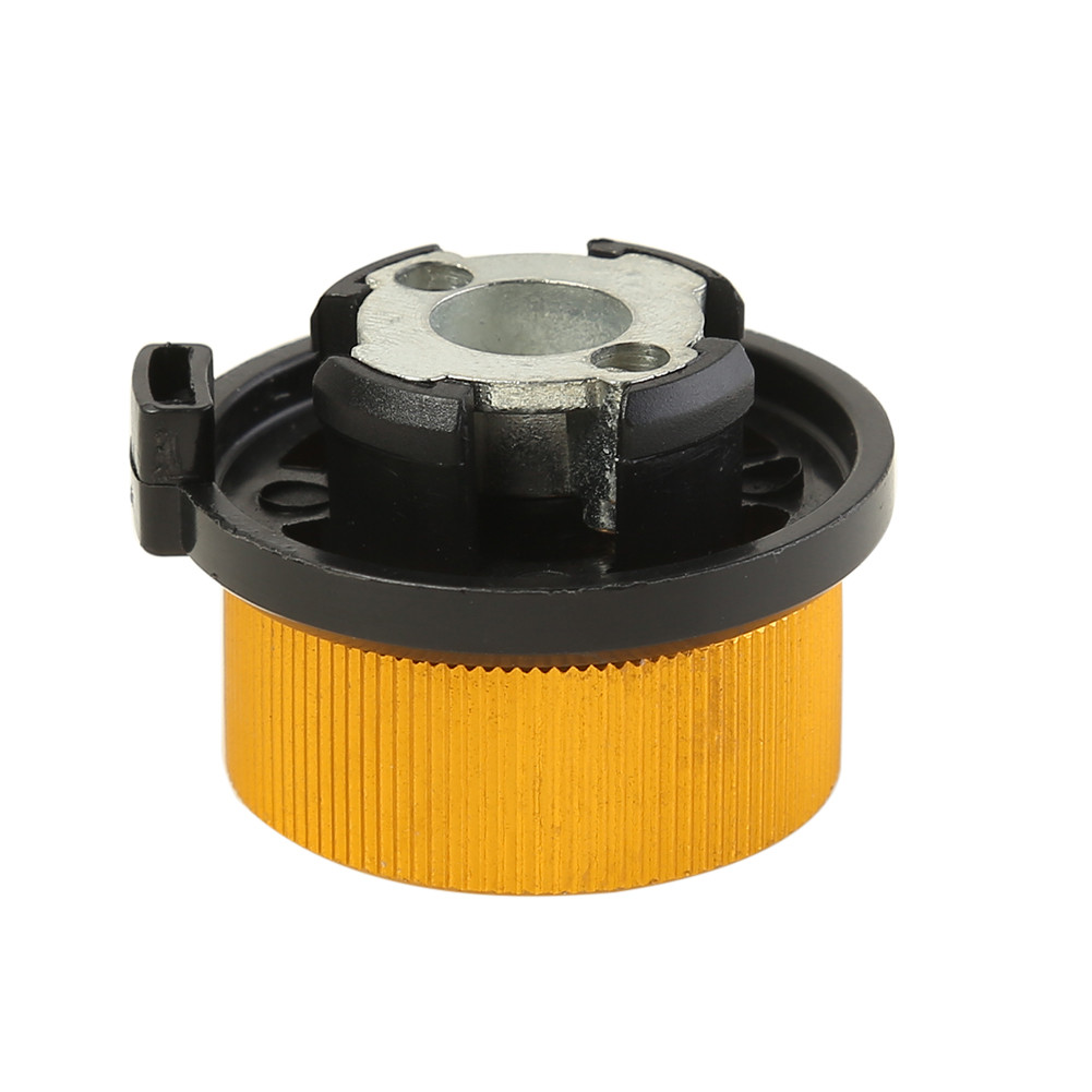 Aluminum Alloy Gas Adapter Converter Auto-off Butane Fuel Canister ...
