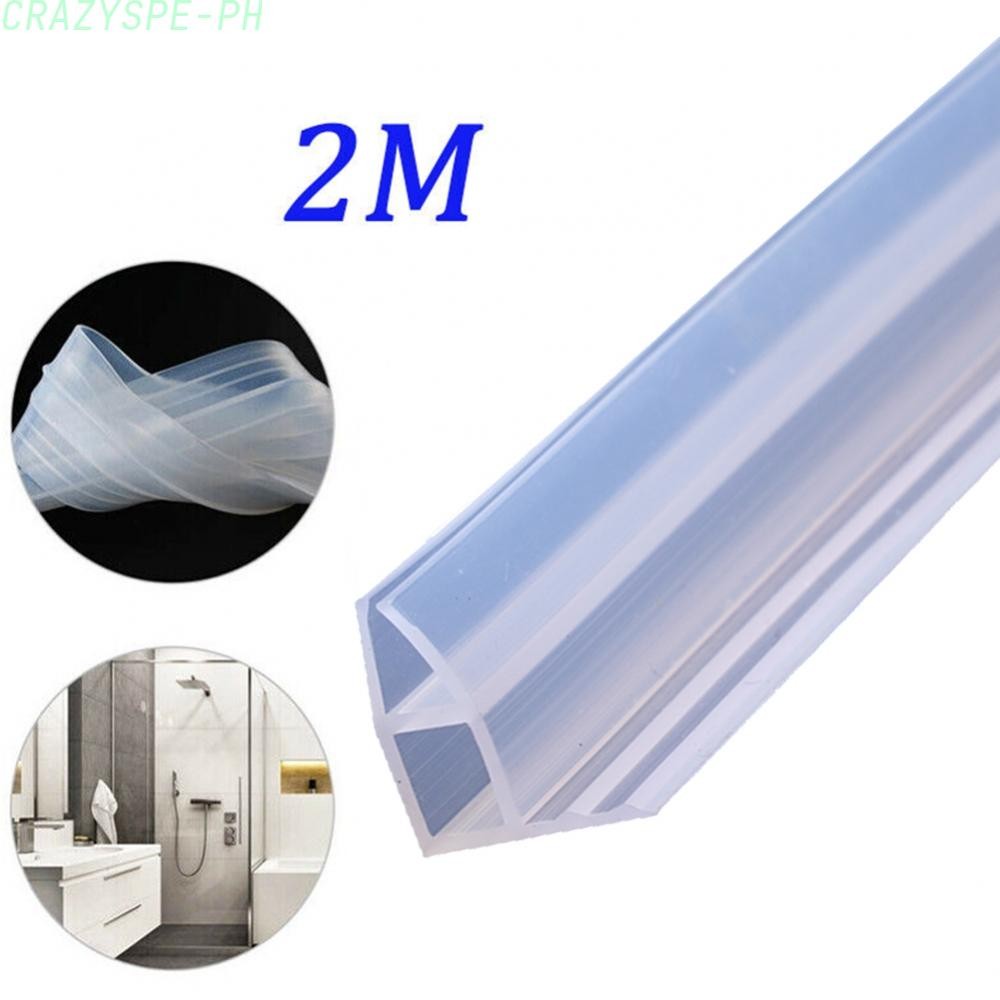 2M Long Rubber Seal Strip for Shower Doors Designed to Retain Water