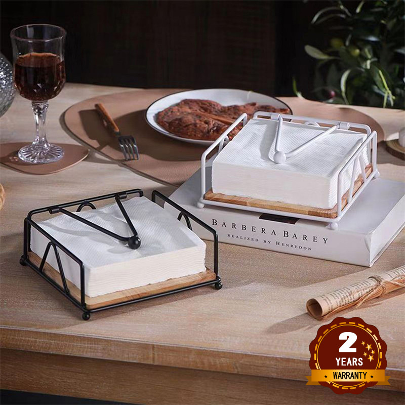 Napkin Tissue Holder for Table Restaurant Hotel Paper Drawer Square