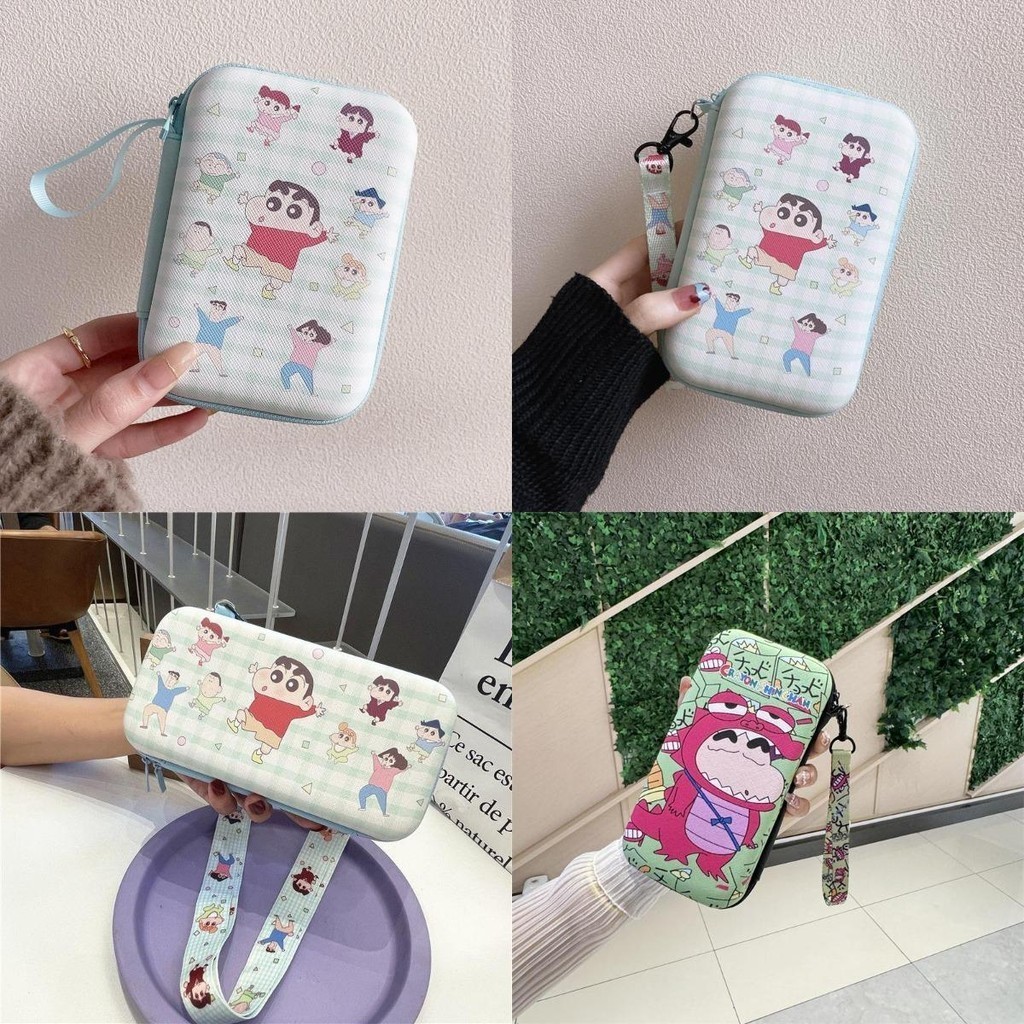 Cute Crayon Shin-Chan Travel Organizer Bag Cable Storage Organizers ...