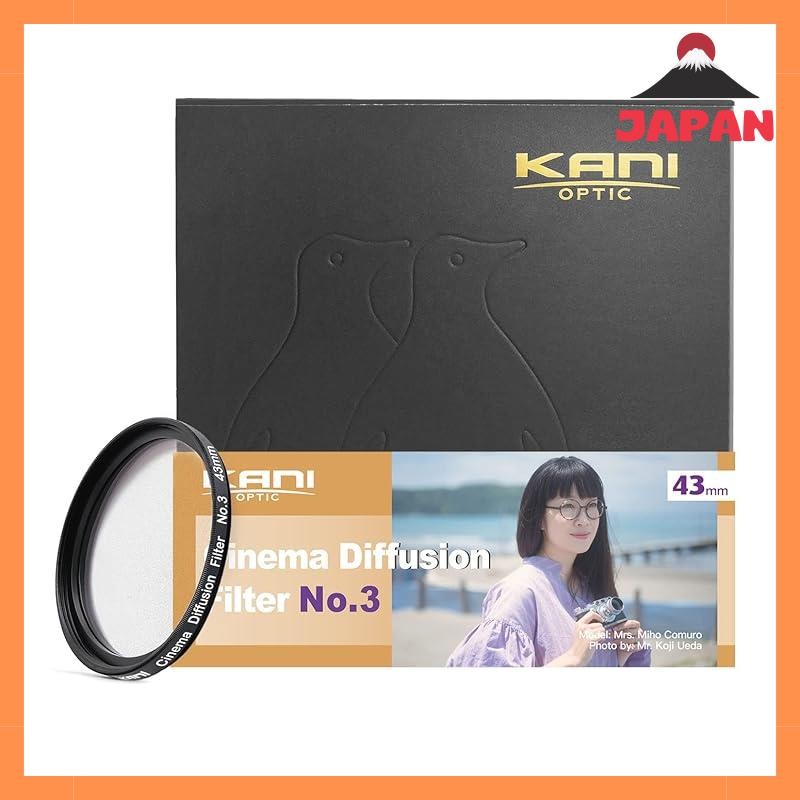 KANI Cinema Diffusion Filter CDF No.3 / Black Mist No.3 (43mm) | Shopee ...