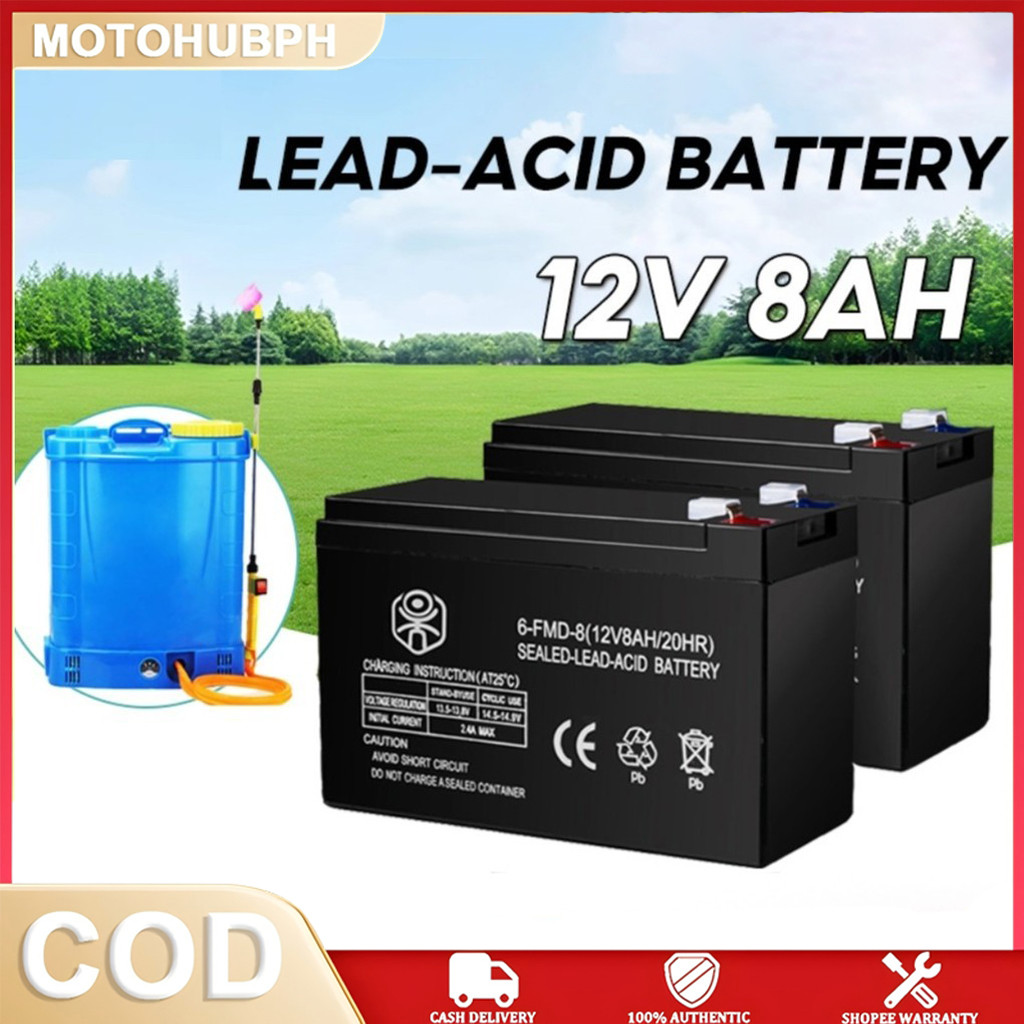 （COD）12V 8Ah/12Ah Sealed Lead Acid Knapsack Battery for Knapsack ...