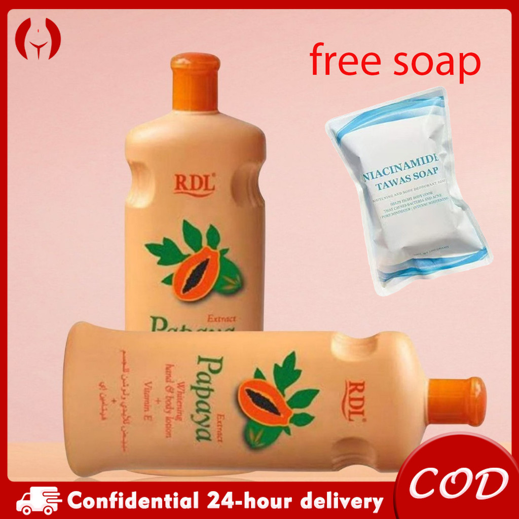 RDL Papaya whitening lotion 600ml /imported from UAE | Shopee Philippines