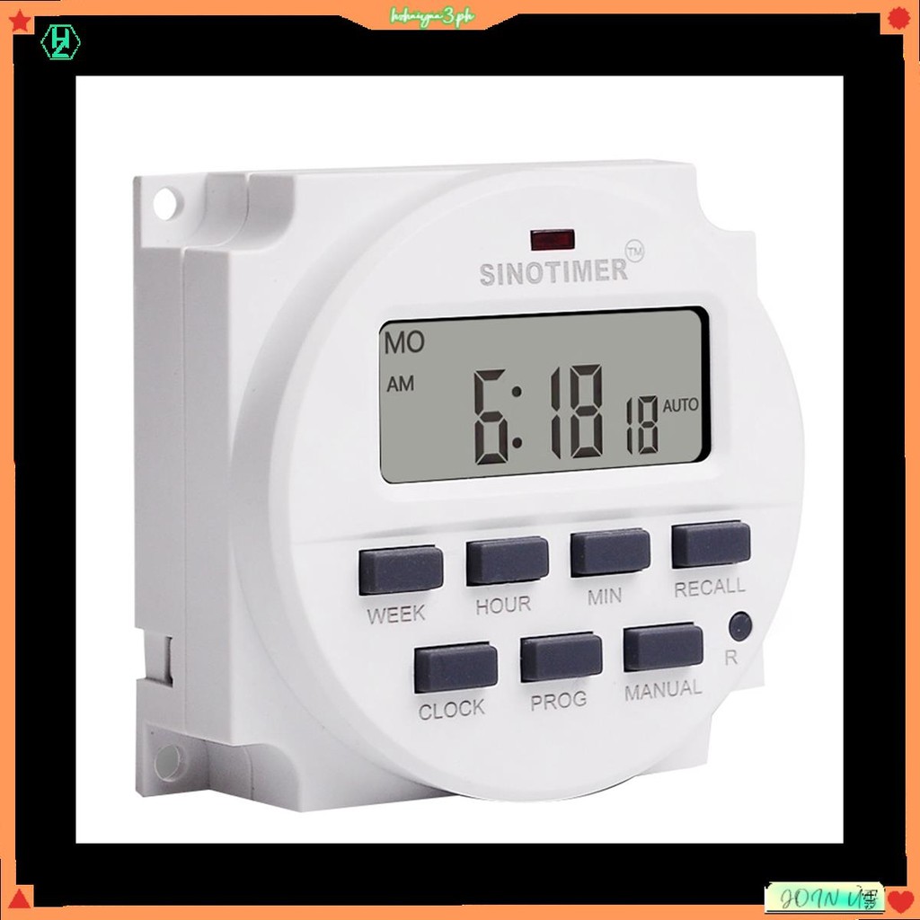 hzhaiyaa3.ph # TM618H-4 DC 12V Volt Voltage Output Digital Weekly ...