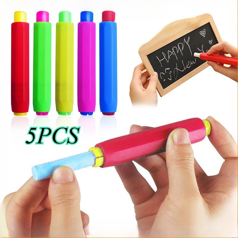 10Pcs Adjustable Chalk Holder Prevent Breakage Chalk Stick Clip Teacher ...