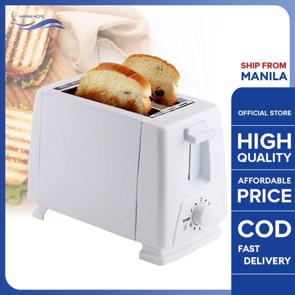 Hawaii Home Affordable Electronic Toaster Stainless Steel Slim Body ...