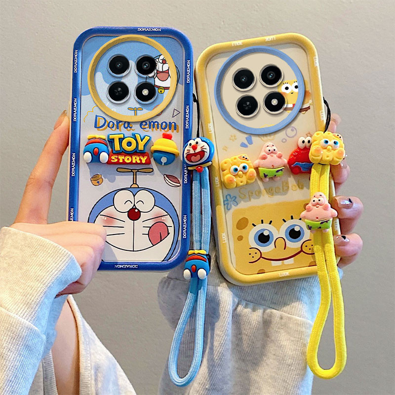 Girls Cartoon Doraemon Kuromi Briquette SpongeBob Puppy Dog 3D Doll