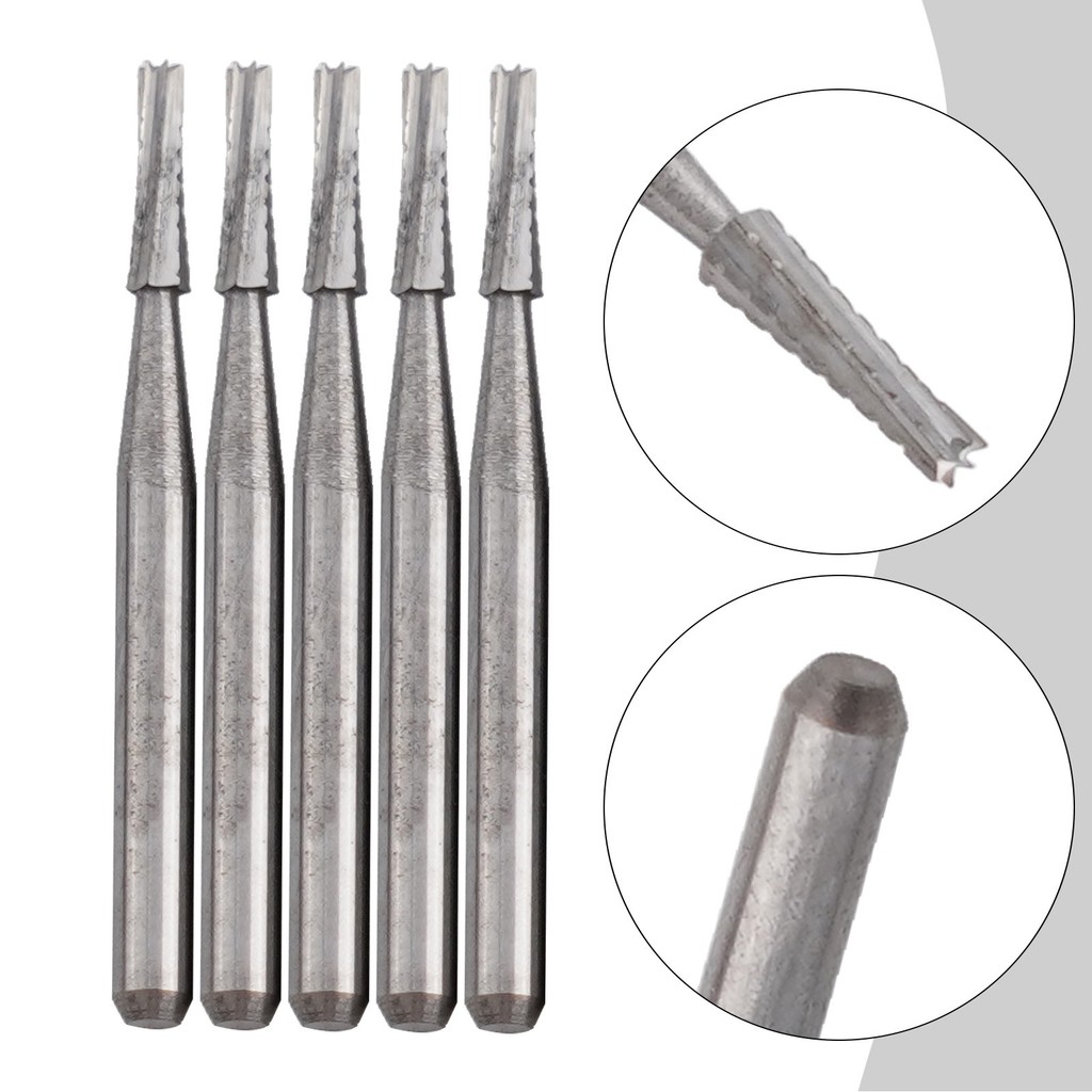 Fast Ship ️tapered Auto Glass Windshield Rock Chip Repair Kit Drill Bits Carbide 5pc Shopee