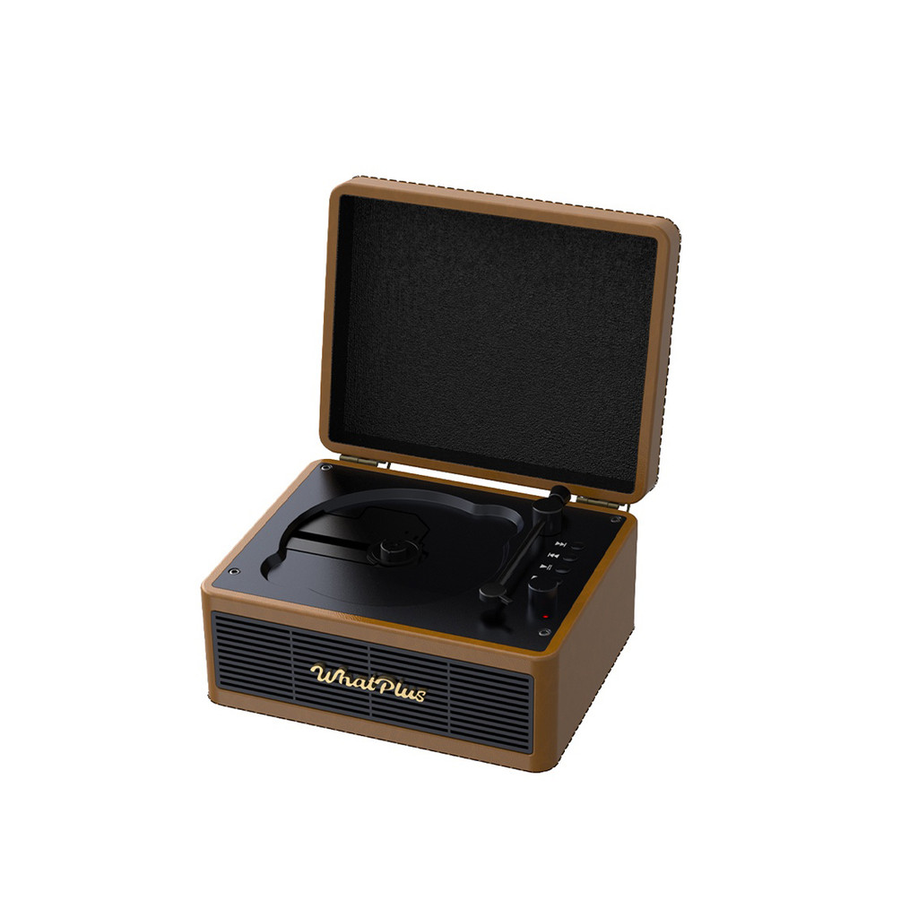 WhatPlus C300 CD player Bluetooth Audio Player Retro