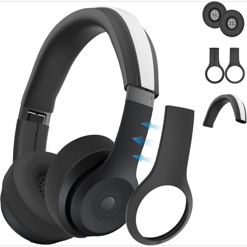 Silicone Covers Earpads Headband for Beats Solo 4 solo4 Wireless On-Ear ...