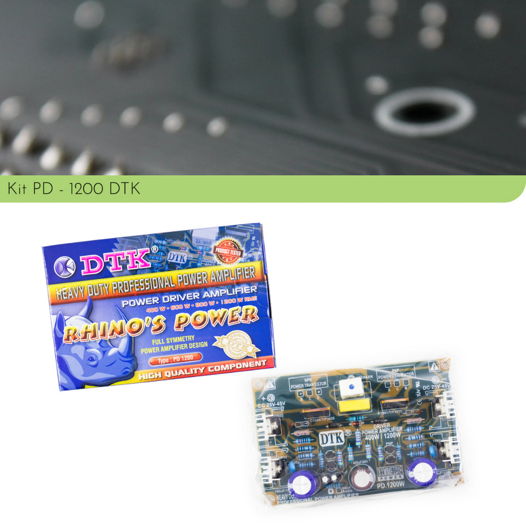 Rhino's PD-1200 3 Level Mono Driver Assembled Kit by DTK | Shopee