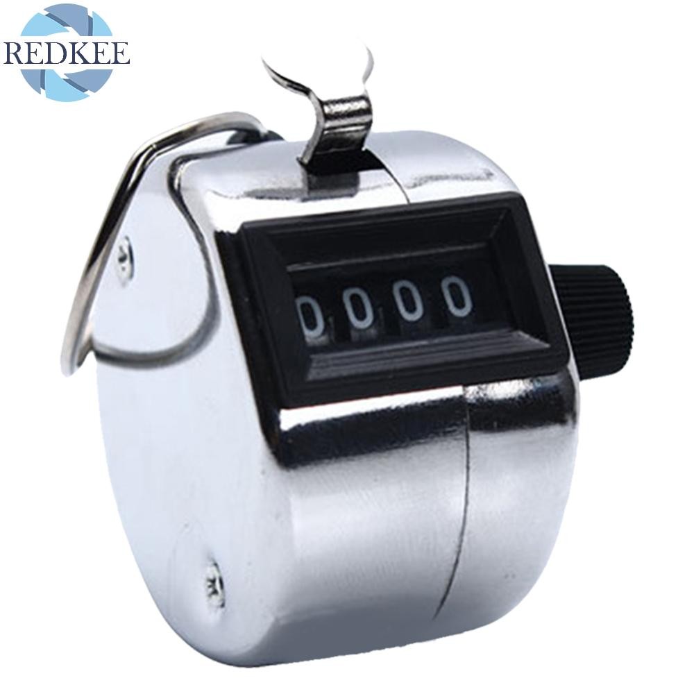 Metal Handheld Tally Counter 4-Digit Number Count Clicker Counter Hand ...