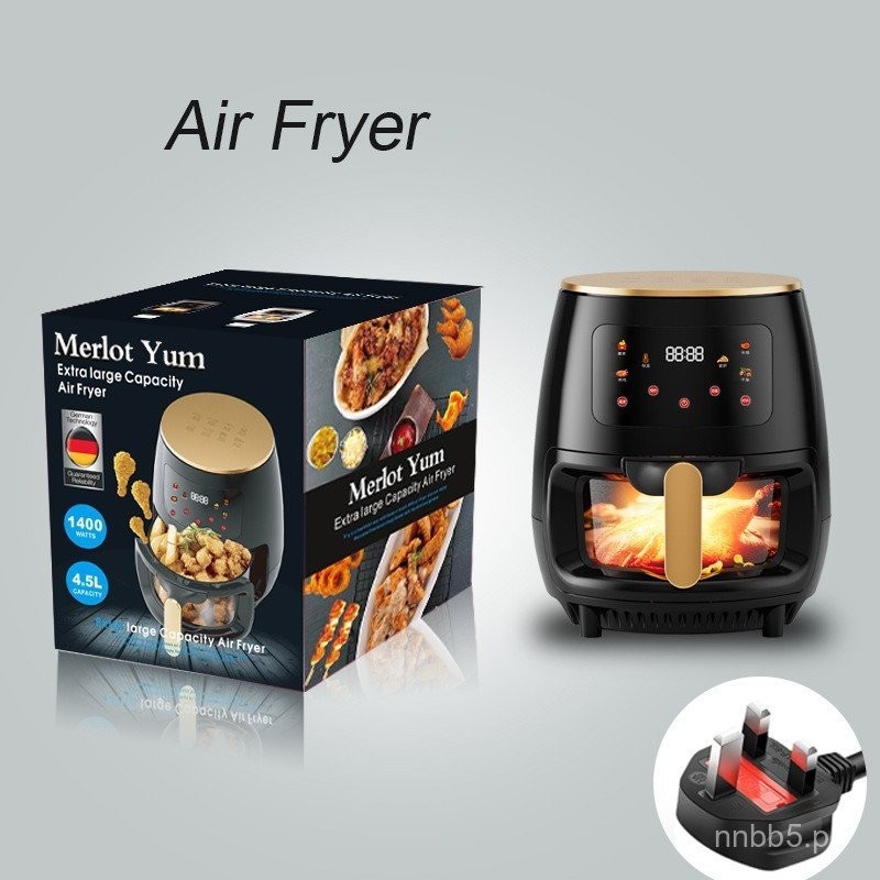 6L Air fryer Multifunctional Smart Touch Screen Oven Large Capacity Air