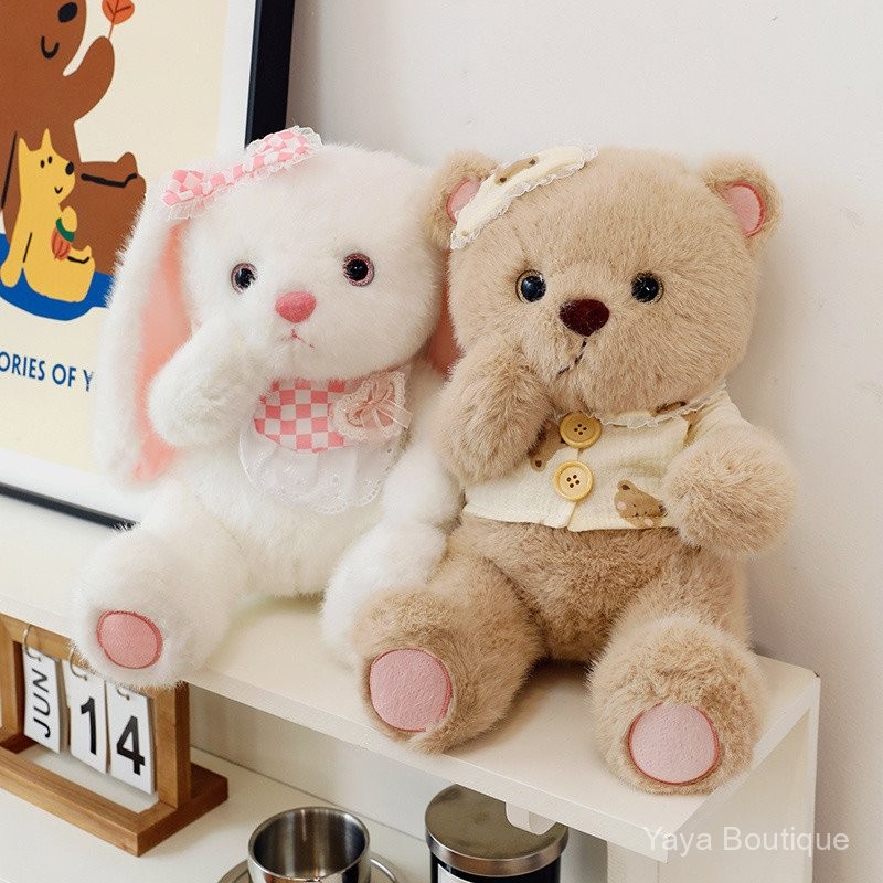 Good Night Rabbit Doll Ragdoll Little Bear Plush Toys Series Fox Cute ...