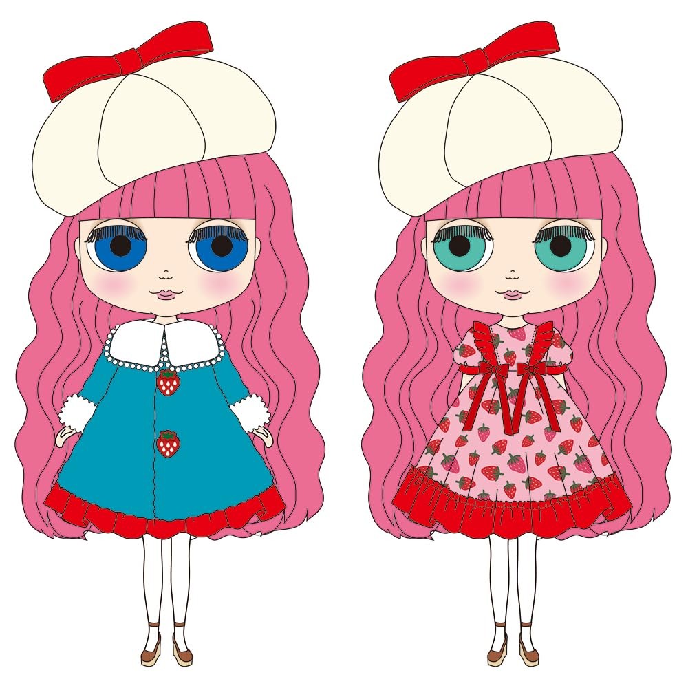 Poupée Neo Blythe Heavenly Strawberry - Neuve - ABS/PVC - Hasbro Japon 2024