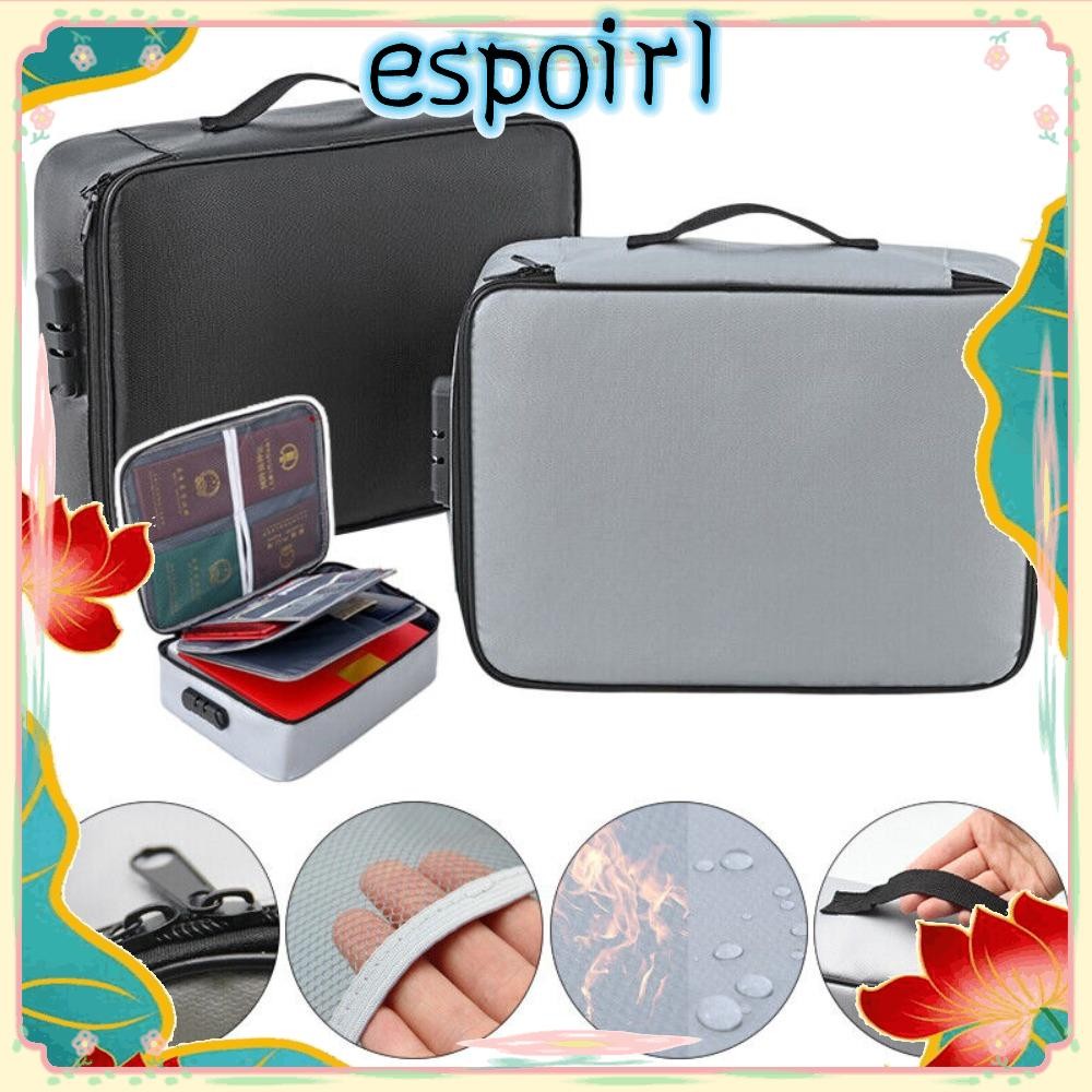 ESPO Document Storage Bag, Waterproof Large Capacity Archive Organizing ...