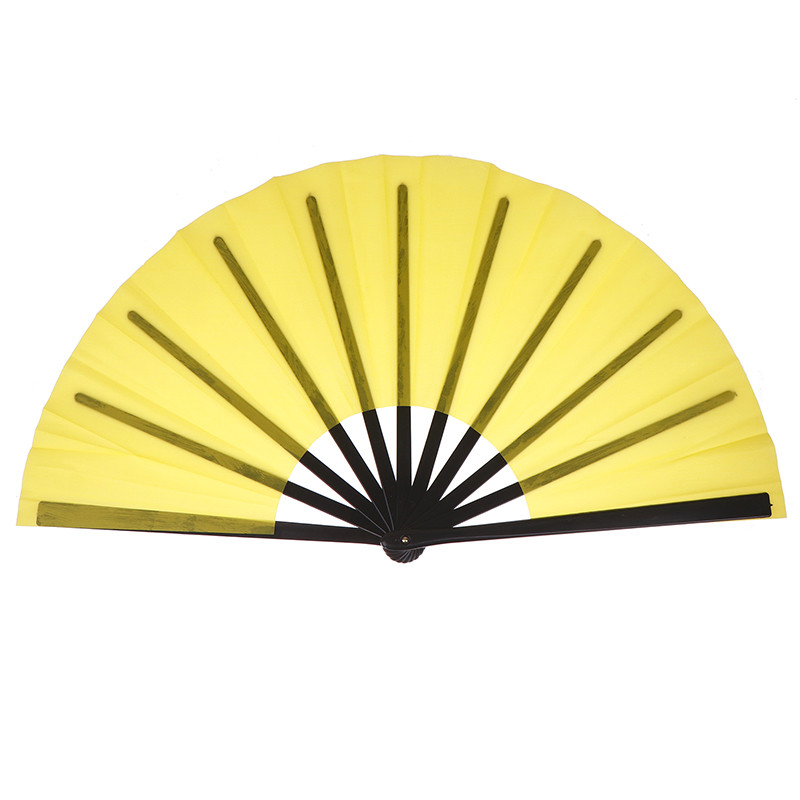 【Shines】 Chinese Martial Arts Kung Fu Fan Tai Chi Dance Fan Plastic