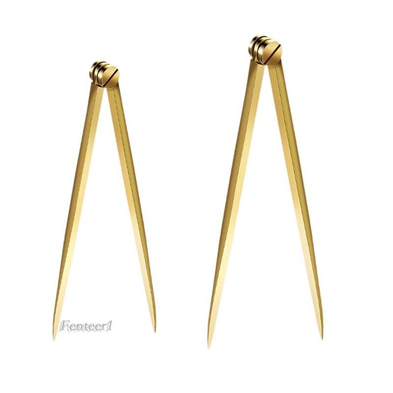 [Fenteer1] Nautical Navigation Divider Drawing Tool Professional Work