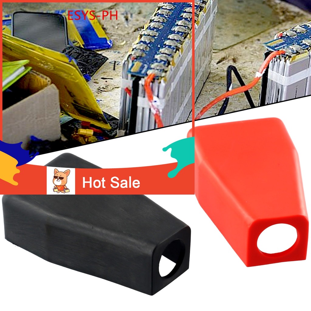 [ESYSPH] Car Positive Battery Terminal Insulator Wire Connectors Cap